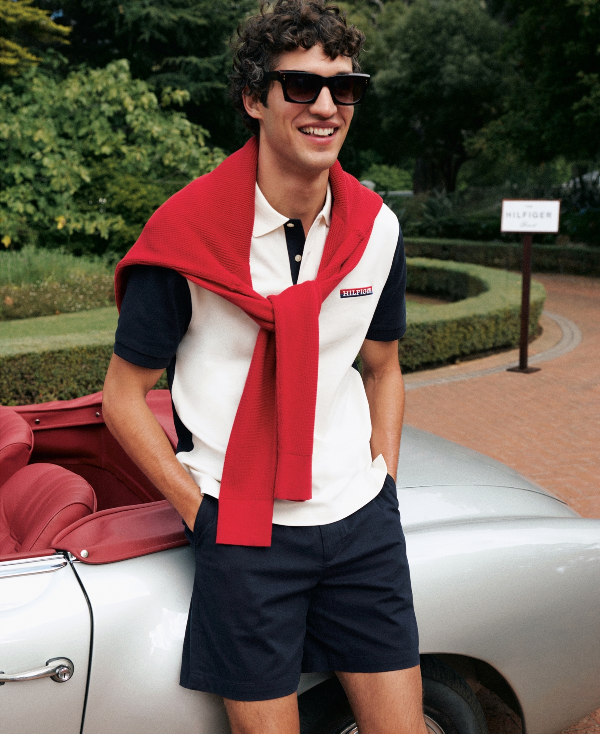 Tommy Hilfiger Men's Archive Colorblock Polo Shirt