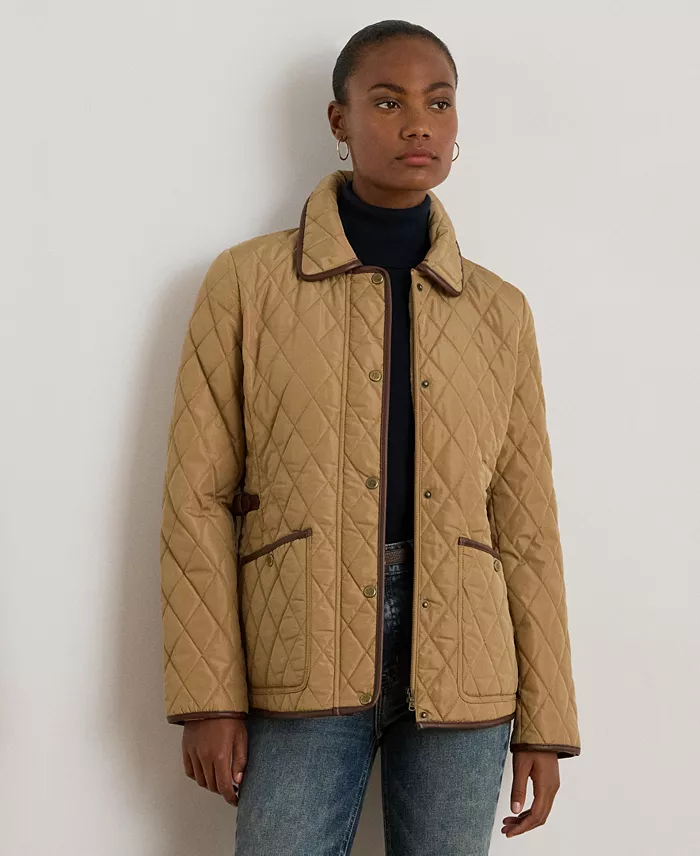 Women's Quilted Velboa-Lined Coat - thumbnail 3