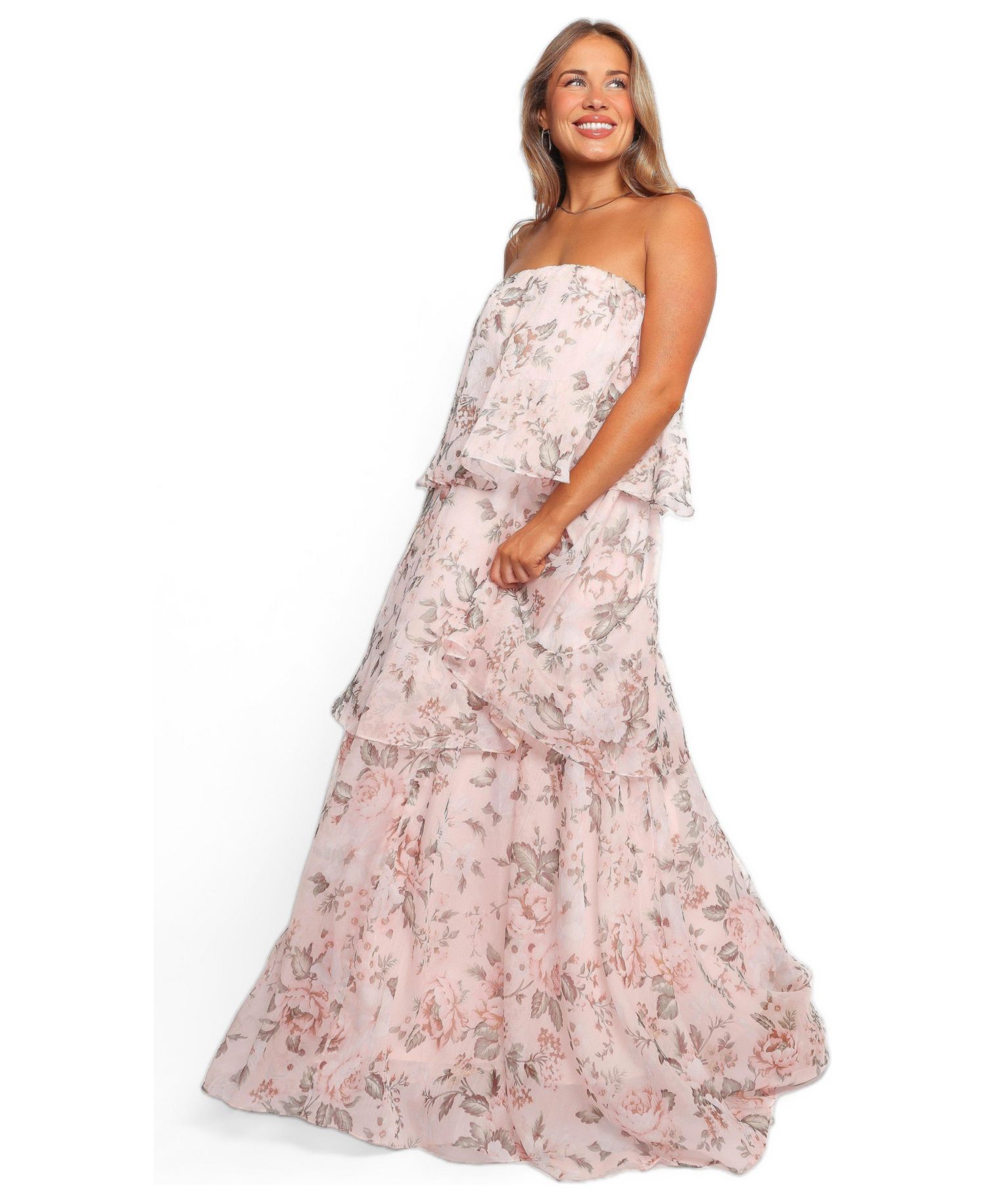Women's Bloom Strapless Maxi Dress
