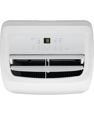 10,000 BTU Smart Wi-Fi Portable Air Conditioner/Heater with LCD Remote - White