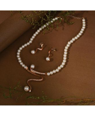 Pellet-Swirl Jewellery Set