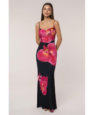 Women's Floral Radiance Maxi Skirt