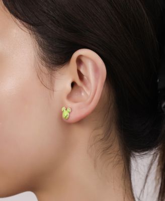 Mickey Mouse Cubic Zirconia Tennis Earring Set