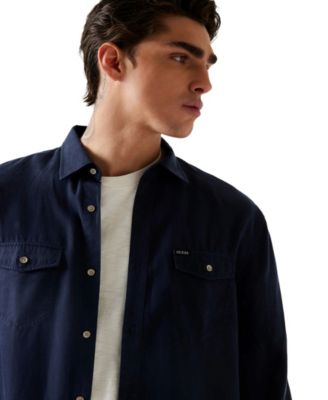 Men's Washed Fluid Shirt