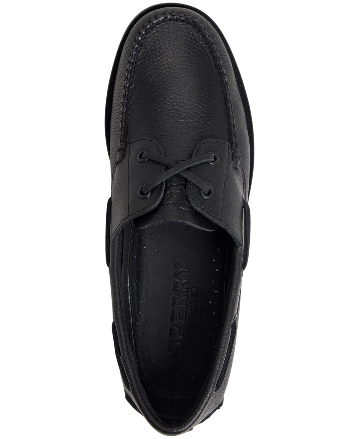 Sperry The American Hides Authentic Original Boat Shoe In Black