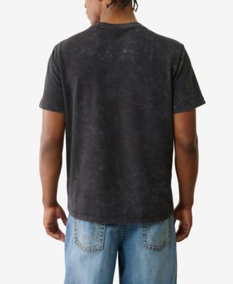 Men's Short Sleeve Pique Mineral Patch T-Shirt