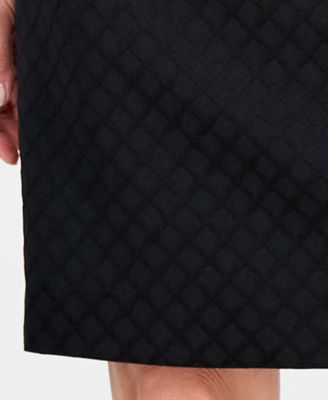 Women's Shawl-Collar Jacket & Pencil Skirt Suit Set