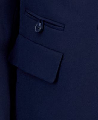 Women's Notched Collar Wide-Leg Pantsuit Set, Regular & Petite