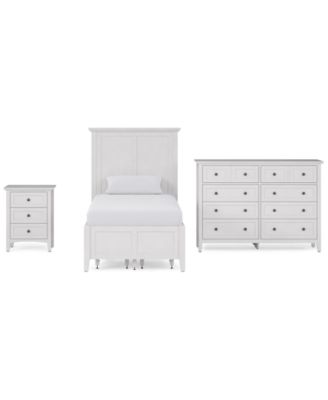 Hedworth Twin Storage 3-Pc. Set (Bed, Dresser & Nightstand)