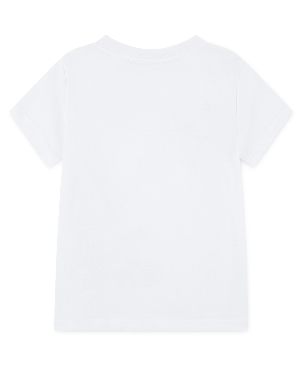 Nike Little Girls Printed Club Ringlet T-shirt In White