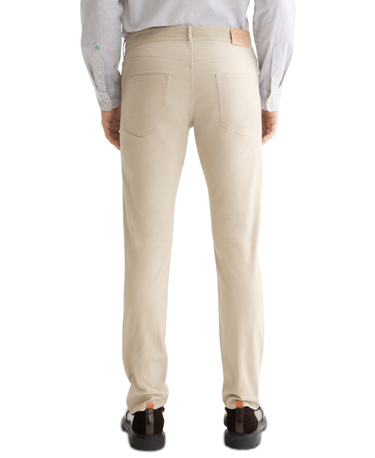 Scotch & Soda Ralston Slim Fit Stretch Cotton Twill Jeans In Neutral