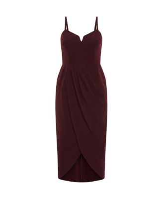 Plus Size Sassy V Dress