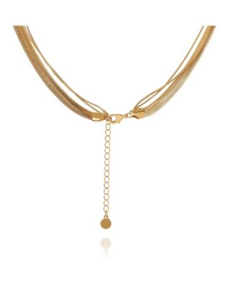 Layered Spiral Pendant Necklace