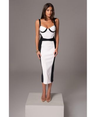 Celebration Colorblock Midi Skirt