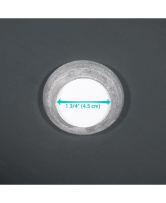  6 7/8" x 1 15/16" x 12 3/8"- Bathroom Faucet Vessel Sink Kit Vanity Mixer Tap Tempered Glass Sink