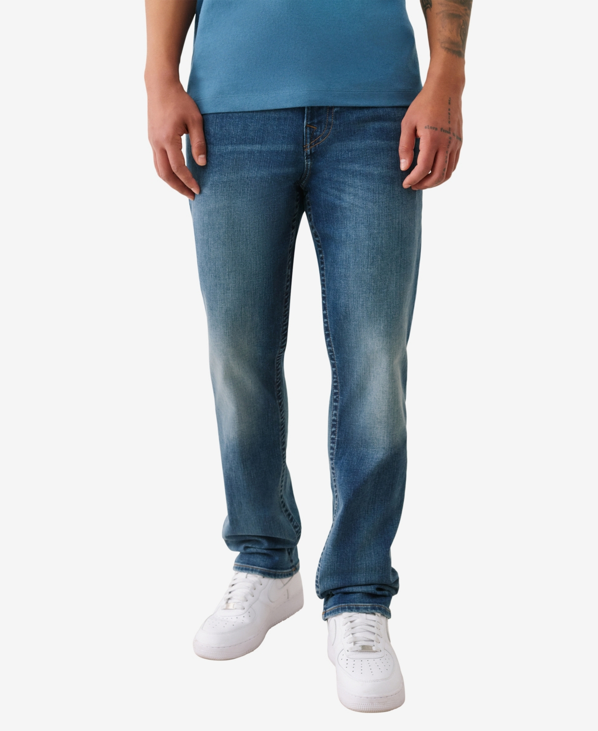 Men's Geno Slim No Flap Jeans - Medium asphalt wash