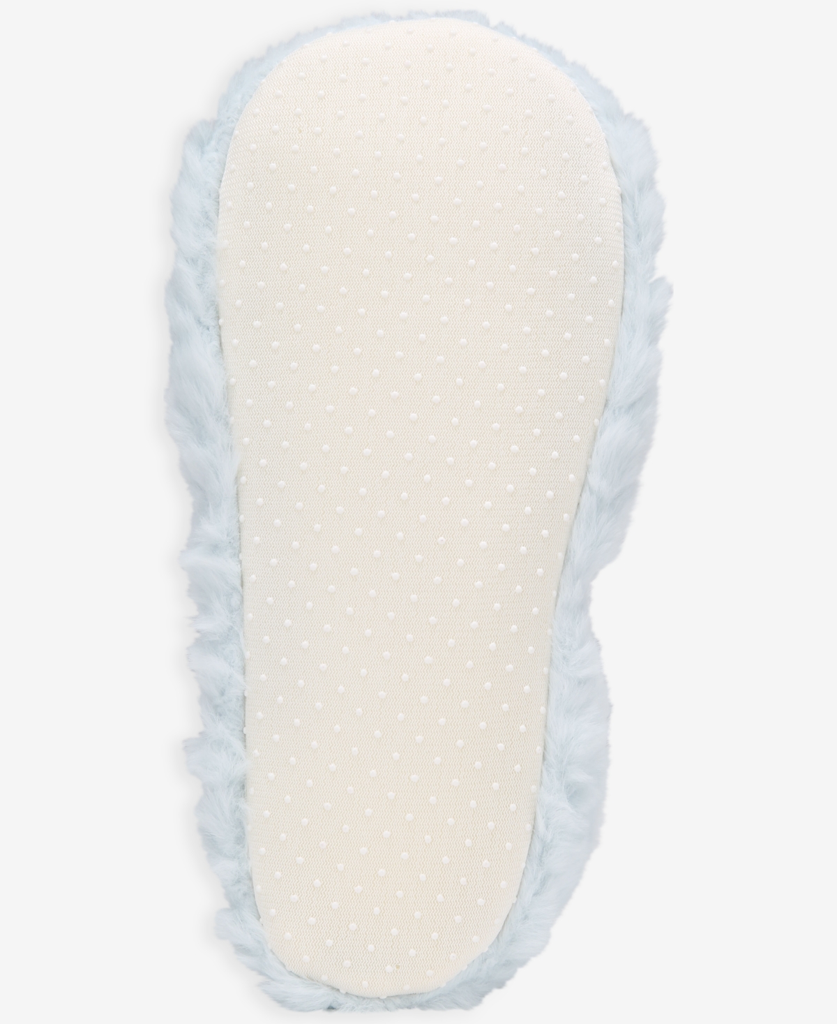 Macy's Charter Club Women's Faux-fur Ped Slipper Socks,  Exclusive In Blue