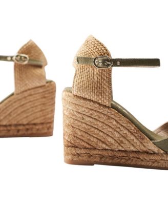 Aiguablava Limited Edition Canvas Espadrille Sandal Wedges