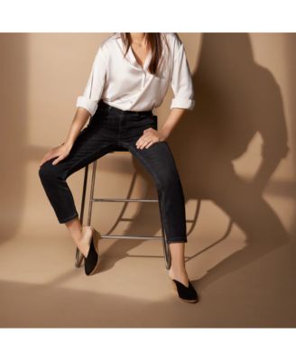 Truja Suede Espadrille Mule Wedges