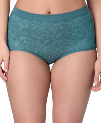 Women's Breathe Lace High-Rise Brief Underwear DFCLBF