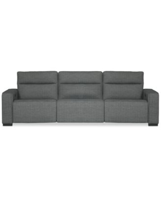 Miren 3-Pc. Fabric Sectional with 3 Power Headrest Recliners, Exclusively at Macy's
