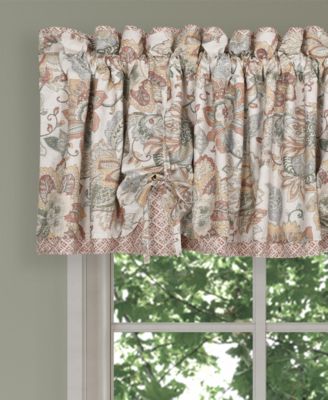 Janessa Window Straight Valance, 17" x 72"