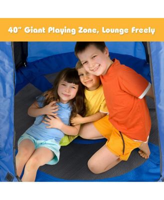 40'' Kids Hanging Chair Swing Tent Set Hammock Nest Pod Seat