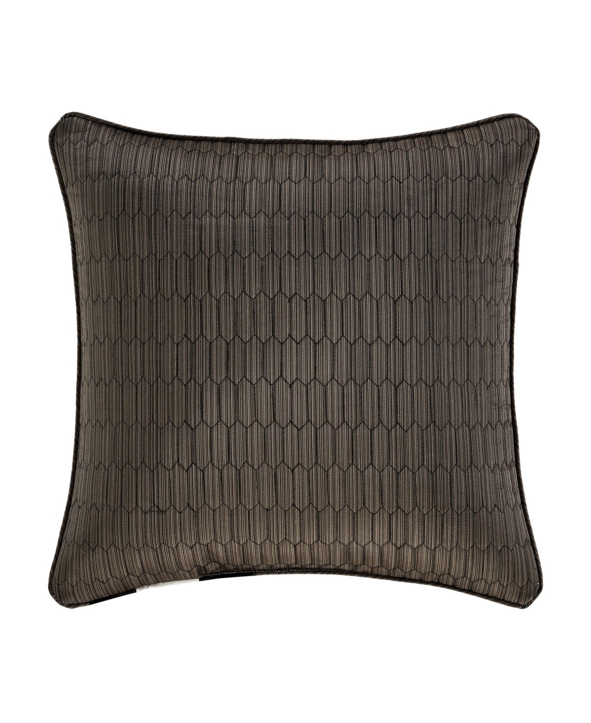 J Queen New York Metropolitan Square Decorative Pillow, 20" X 20" In Brown