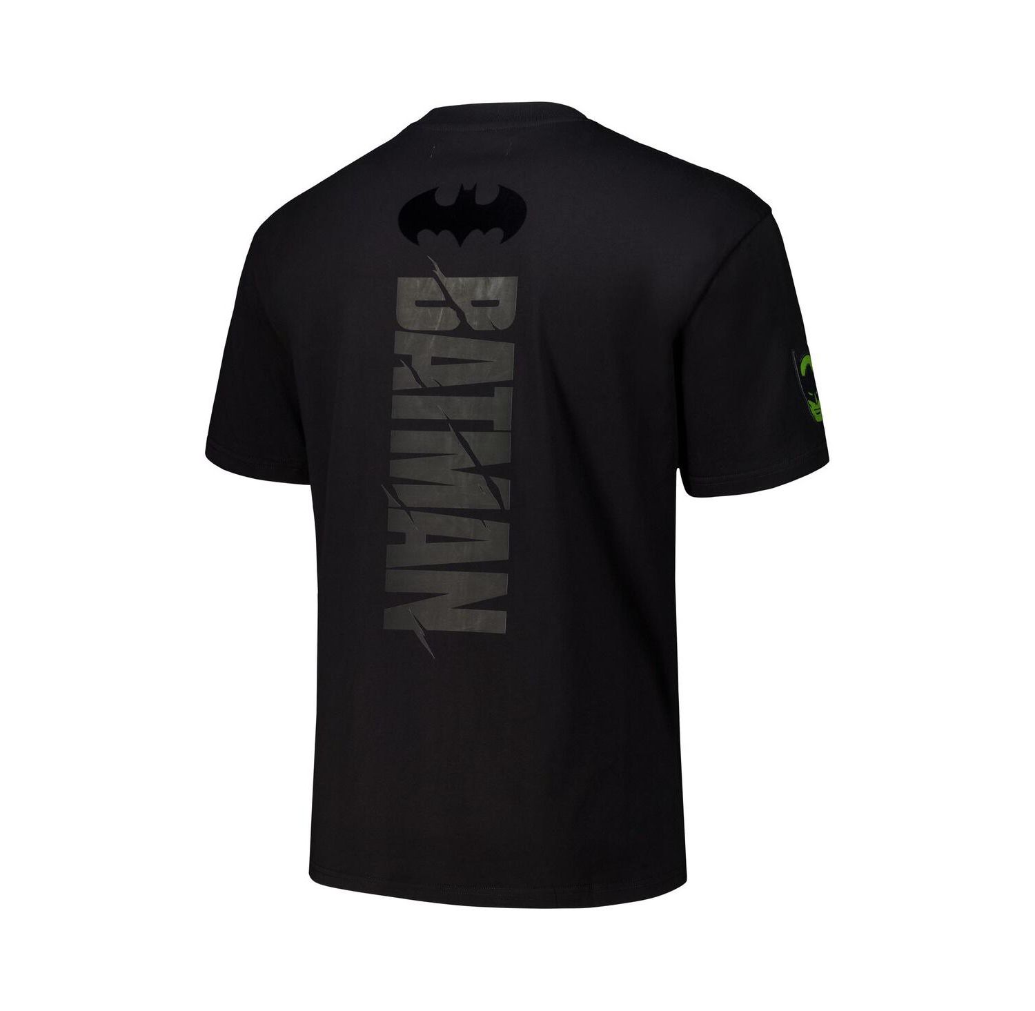 Men's Black Batman Comics Batmobile Loose Fit T-Shirt