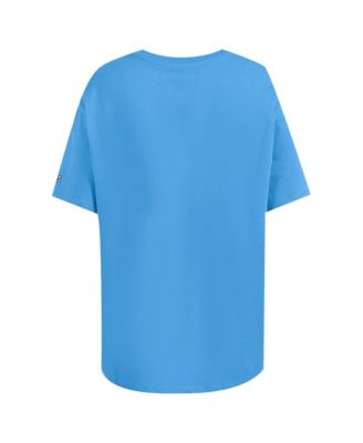Women's Blue Monopoly Boyfriend T-Shirt