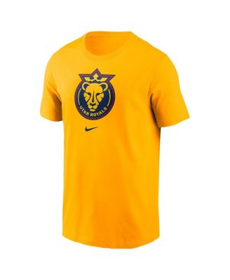 Men's Gold Utah Royals Primary Logo Core T-Shirt