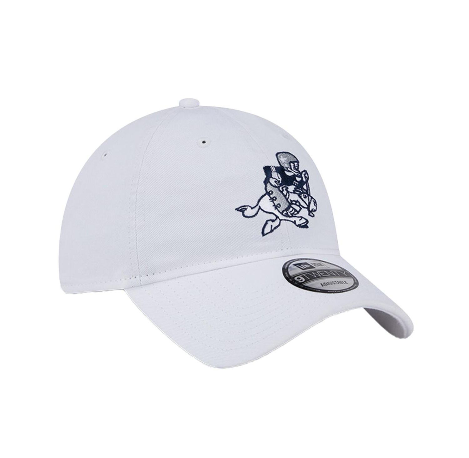 Men's White Dallas Cowboys Retro Main 9TWENTY Adjustable Hat