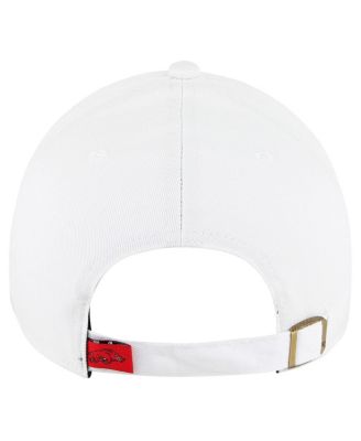 Women's White Arkansas Razorbacks Pensacola Clean Up Adjustable Hat