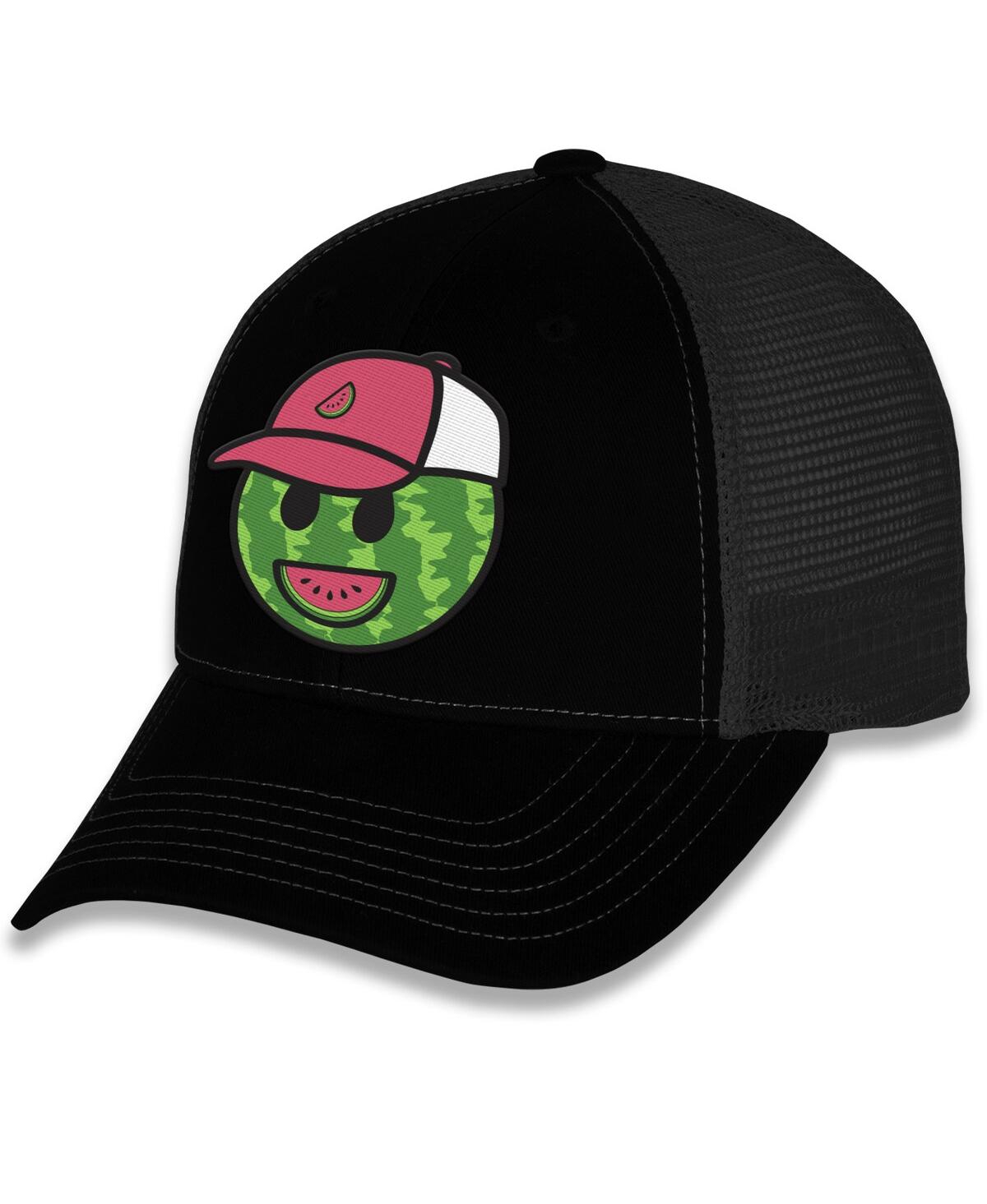Men's Black Ross Chastain Melon Man Adjustable Hat - Black