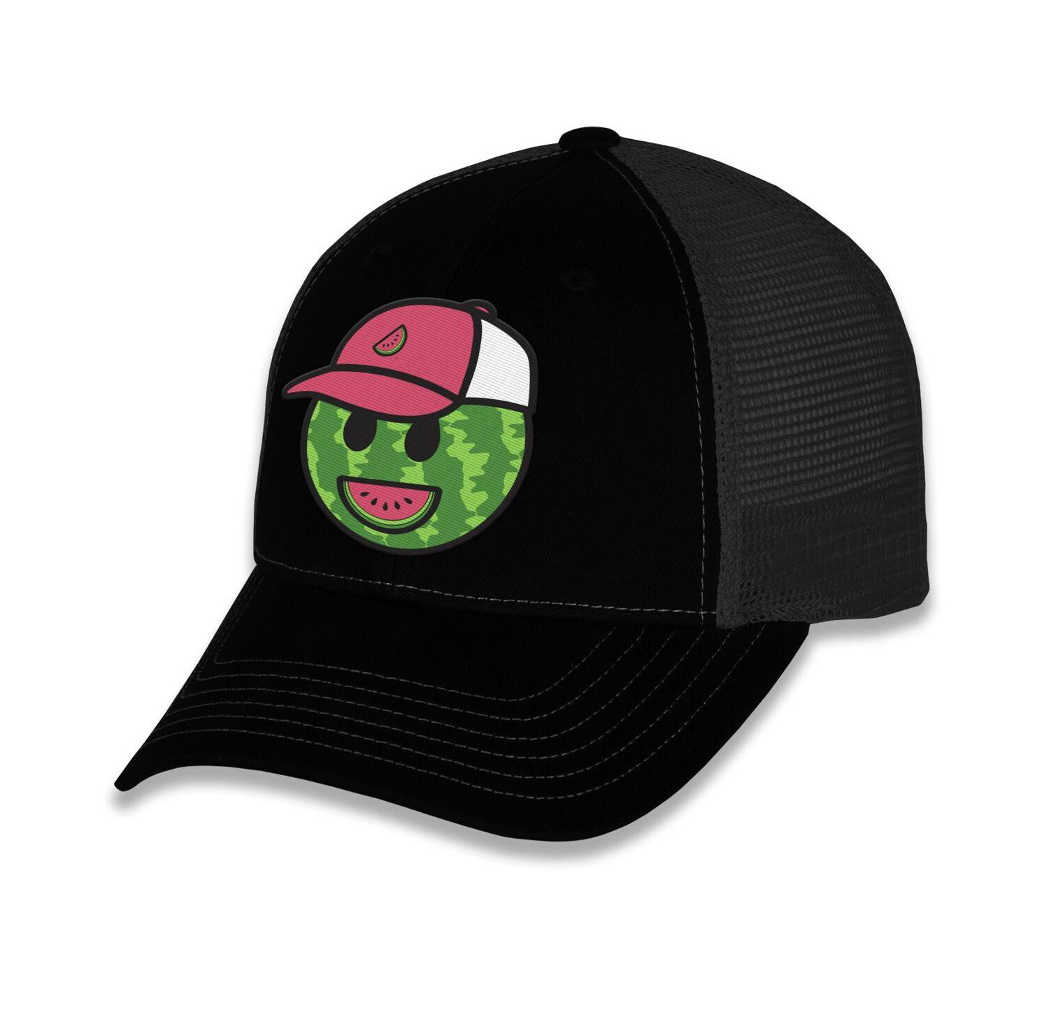 Men's Black Ross Chastain Melon Man Adjustable Hat