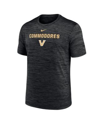 Men's Black Vanderbilt Commodores Velocity Performance T-Shirt