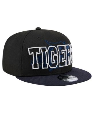 Men's Black Detroit Tigers Splatter 9FIFTY Snapback Hat