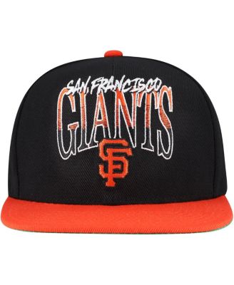 Men's Black San Francisco Giants Rise Up Snapback Hat