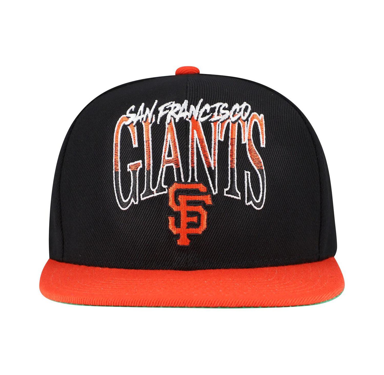 Men's Black San Francisco Giants Rise Up Snapback Hat