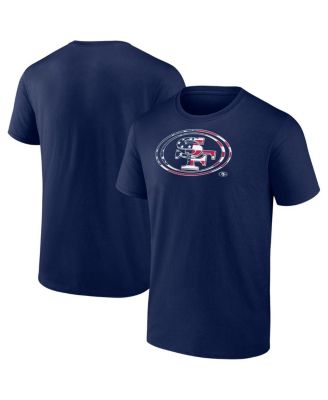 Fanatics - Men's Navy San Francisco 49ers Big Tall Americana T-Shirt
