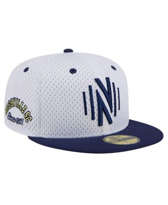 New Era - Men's Gray Nashville SC Throwback Mesh 59FIFTY Fitted Hat