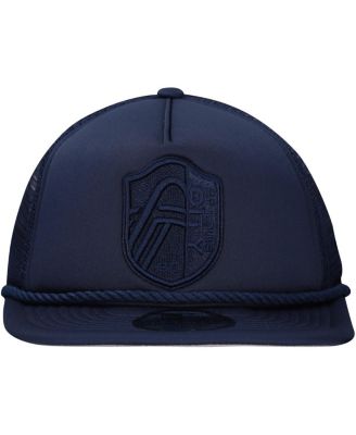 Men's Navy St. Louis City SC Tone Golfer Snapback Hat