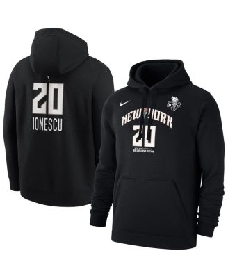 Nike - Men's Sabrina Ionescu Black New York Liberty Explorer Edition Name Number Pullover Hoodie