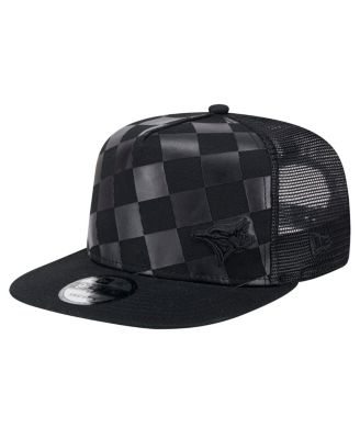 New Era - Men's Black Toronto Blue Jays Score Check 9FIFTY A-Frame Trucker Snapback Hat