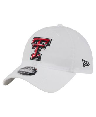 New Era - Men's White Texas Tech Red Raiders Active Ripstop 9TWENTY Adjustable Hat