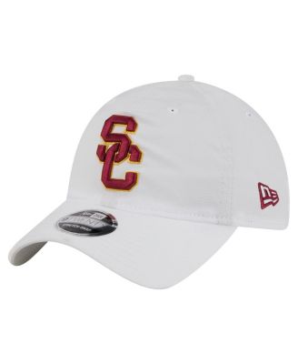 New Era - Men's White USC Trojans Active Ripstop 9TWENTY Adjustable Hat