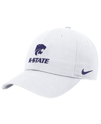 Men's White Kansas State Wildcats 2025 On-Field Club Adjustable Hat