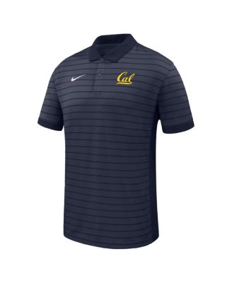 Men's Navy Cal Bears 2025 Early Season Coaches Sideline Victory Stripe Performance Polo Shirt