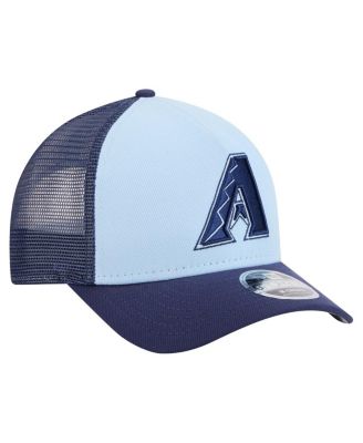 Men's Light Blue/Navy Arizona Diamondbacks 2-Tone Color Pack 9FORTY M-Crown A-Frame Adjustable Hat