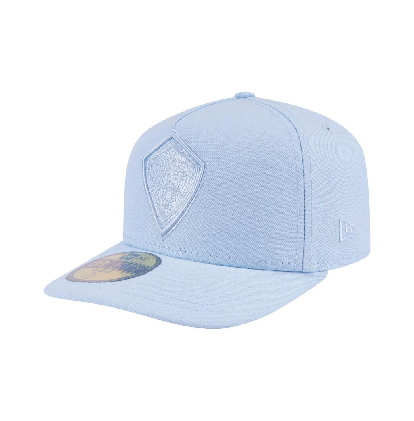 Мужские головные уборы New Era Light Blue Colorado Rapids Color Pack A-Frame 59FIFTY Fitted Hat — фото 1